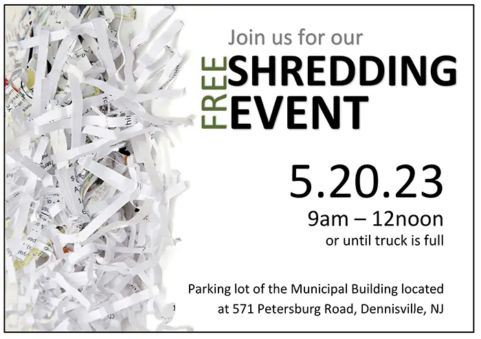 Free Shredding Event 2023